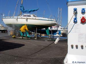 aire de carenage port maritima