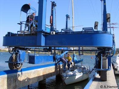 pont roulant port maritima