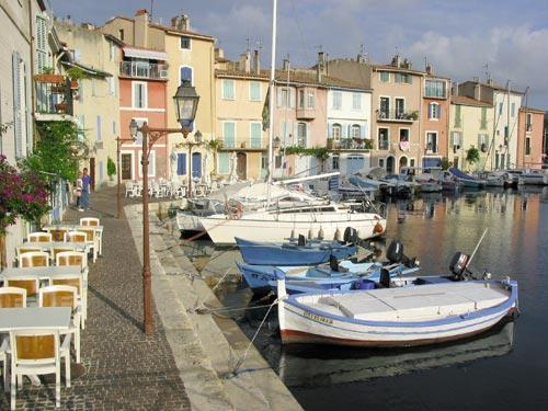 miroir aux oiseaux au cœur du quartier de l'Ile à Martigues